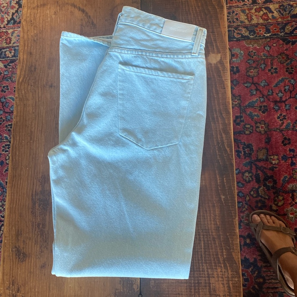 Gold sign denim